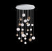 Cosmic Sphere Cascade Chandelier - Vakkerlight