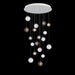 Cosmic Sphere Cascade Chandelier - Vakkerlight