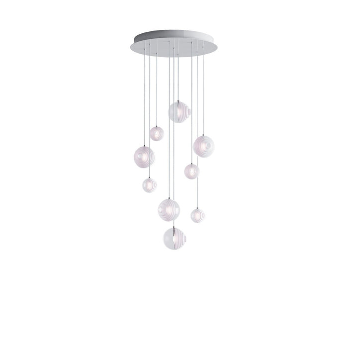 Cosmic Sphere Cascade Chandelier - Vakkerlight