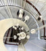 Cosmic Sphere Cascade Chandelier