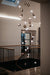 Cosmic Sphere Cascade Chandelier