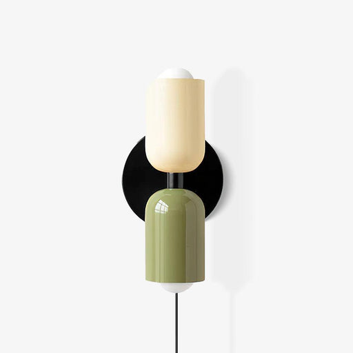 Couleur Double Plug In Wall Lamp-DWHOME