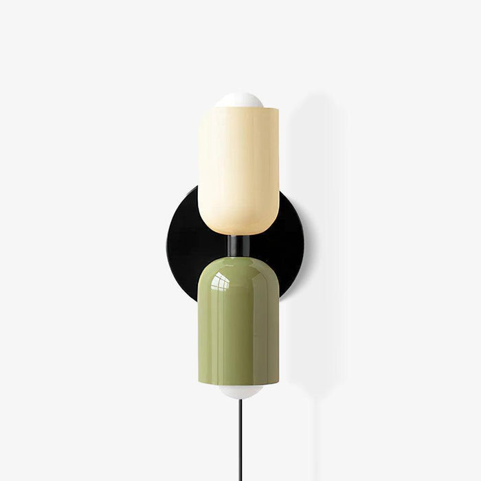 Couleur Double Plug In Wall Lamp-DWHOME