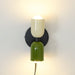 Couleur Double Plug In Wall Lamp-DWHOME