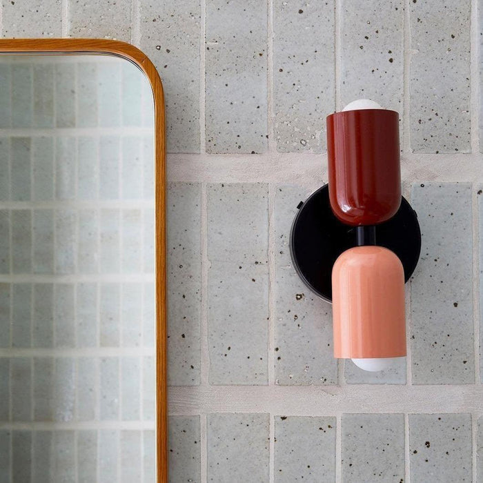 Couleur Double Plug In Wall Lamp-DWHOME