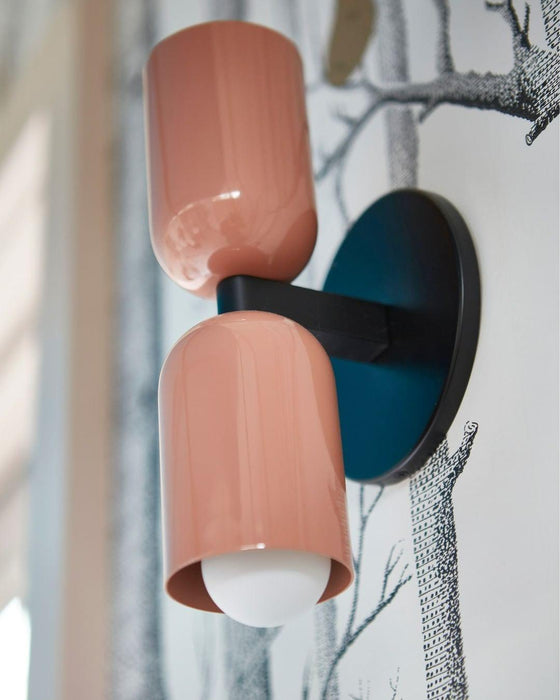 Couleur Double Plug In Wall Lamp-DWHOME