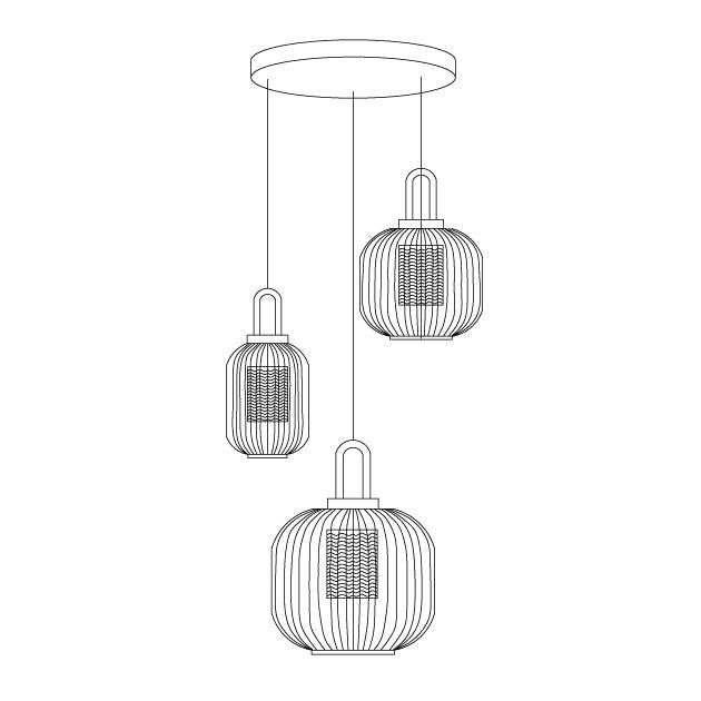 Covent Pendant Light-DWHOME