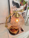 Cracked Glass Brass Table Lamp - DWHOME