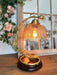 Cracked Glass Brass Table Lamp - DWHOME