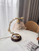 Cracked Glass Brass Table Lamp - DWHOME