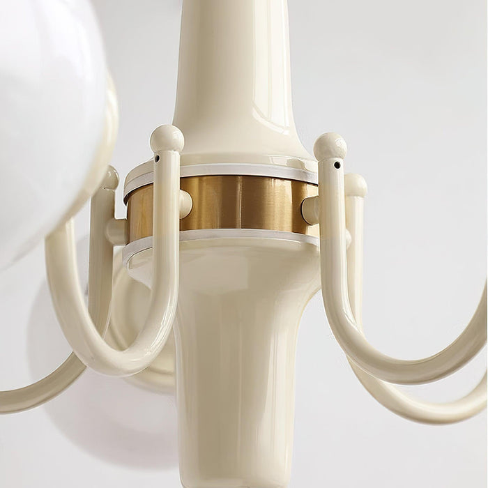 Cream Ball Chandelier - DWHOME