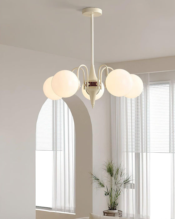 Cream Ball Chandelier - DWHOME