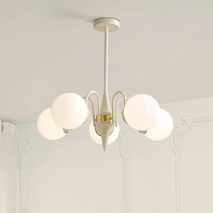 Cream Ball Chandelier - DWHOME
