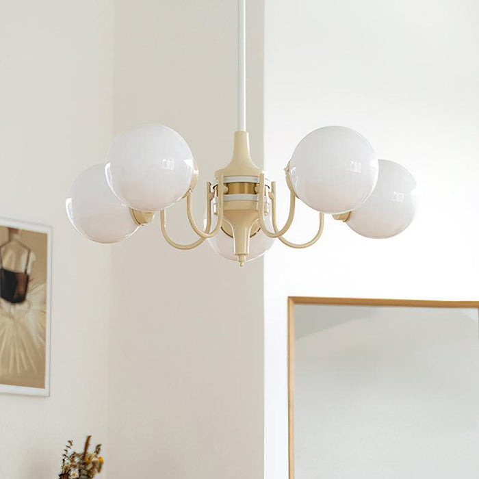 Cream Ball Chandelier - DWHOME