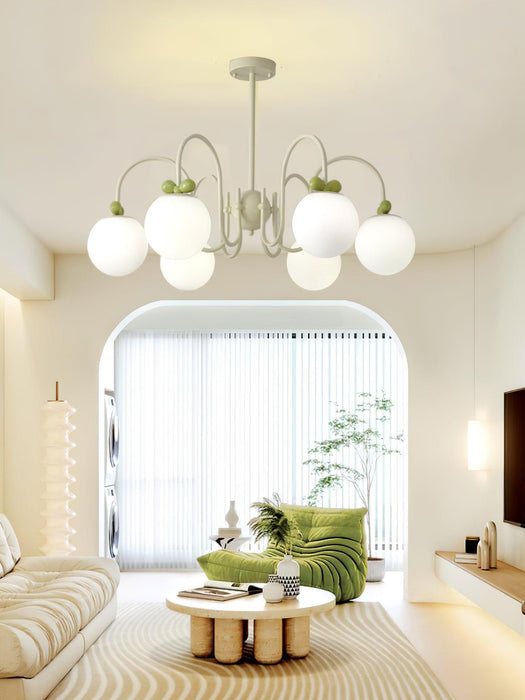 Cream Cherry Chandelier - DWHOME