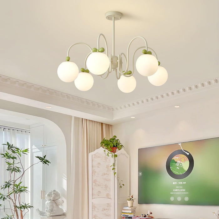 Cream Cherry Chandelier - DWHOME