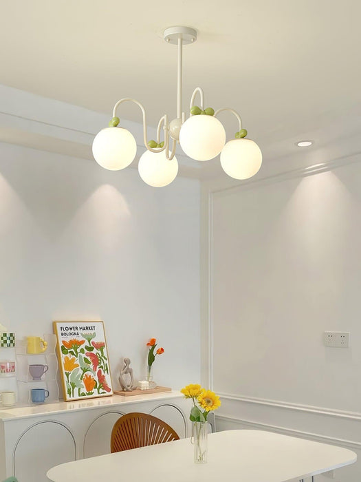 Cream Cherry Chandelier - DWHOME