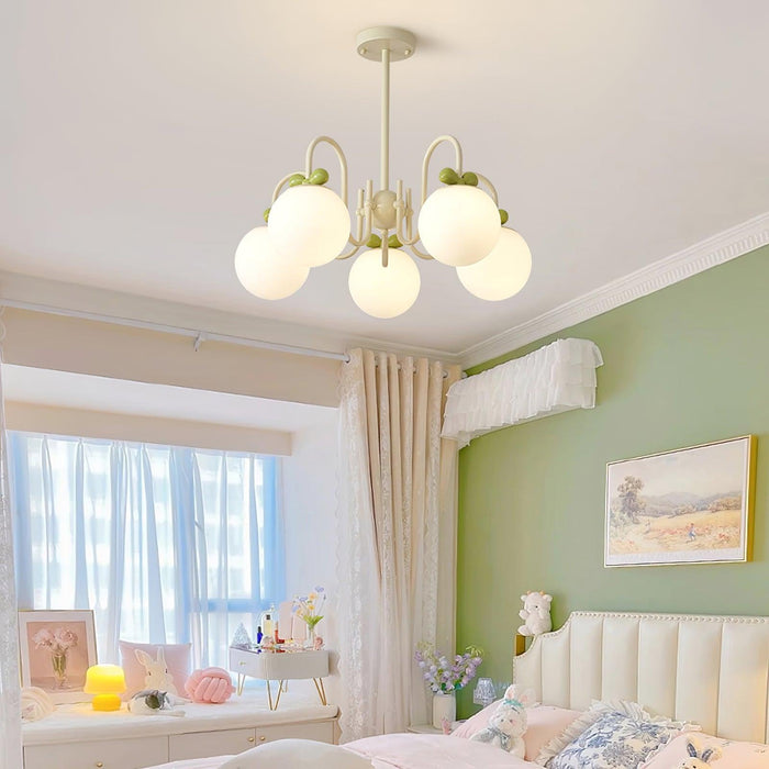 Cream Cherry Chandelier - DWHOME