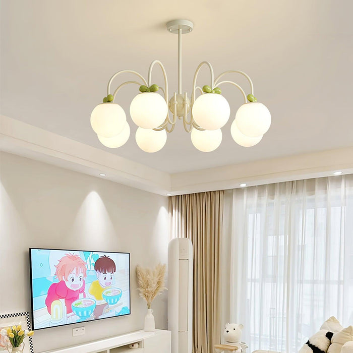 Cream Cherry Chandelier - DWHOME