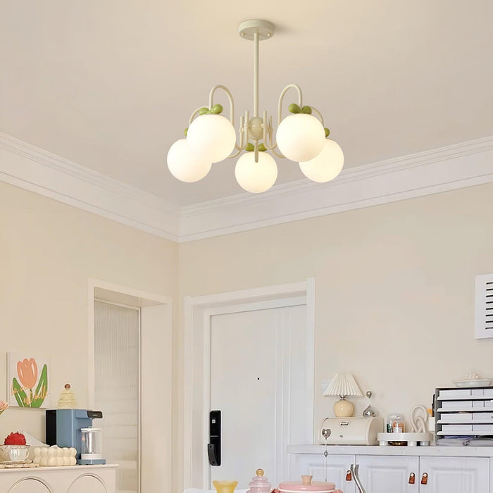 Cream Cherry Chandelier - DWHOME