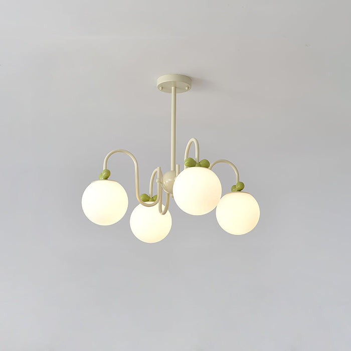 Cream Cherry Chandelier - DWHOME