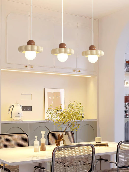 Cream Cloud Pendant Lamp-DWHOME