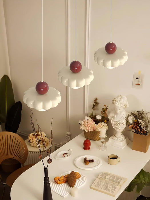 Cream Cloud Pendant Lamp-DWHOME