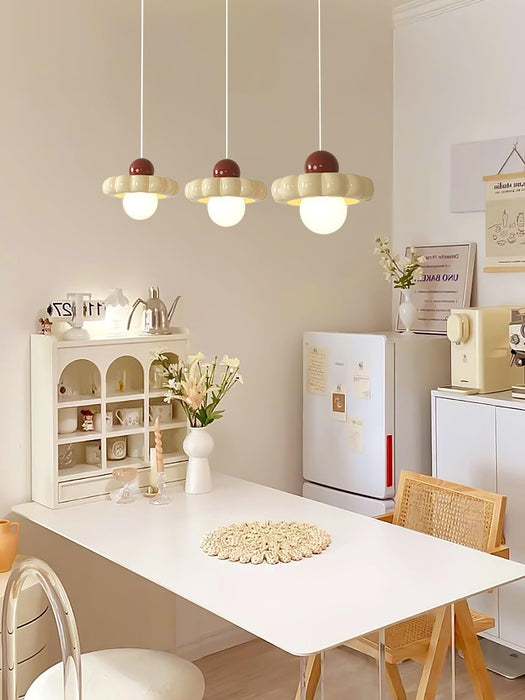 Cream Cloud Pendant Lamp-DWHOME
