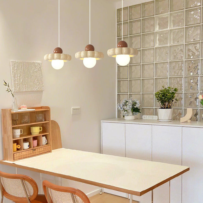 Cream Cloud Pendant Lamp-DWHOME