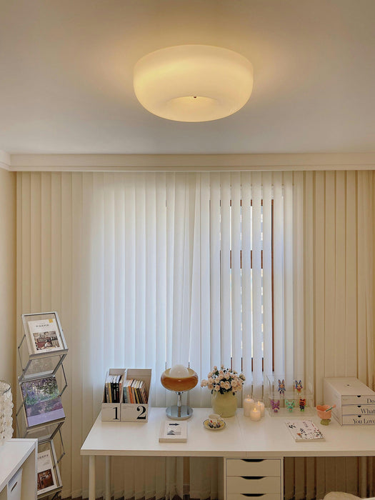 Cream Pudding Ceiling Lamp-DWHOME