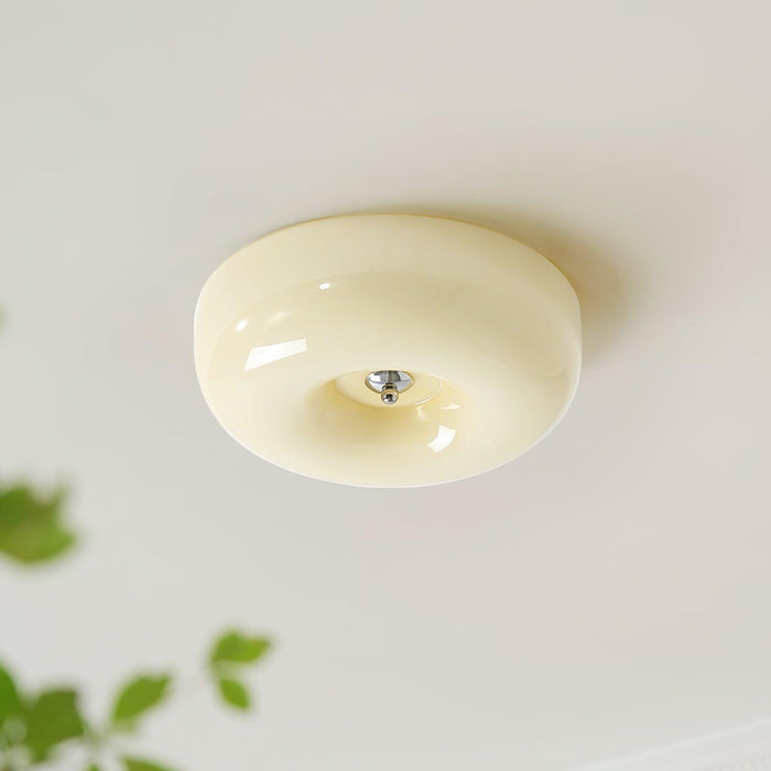 Cream Pudding Ceiling Lamp-DWHOME
