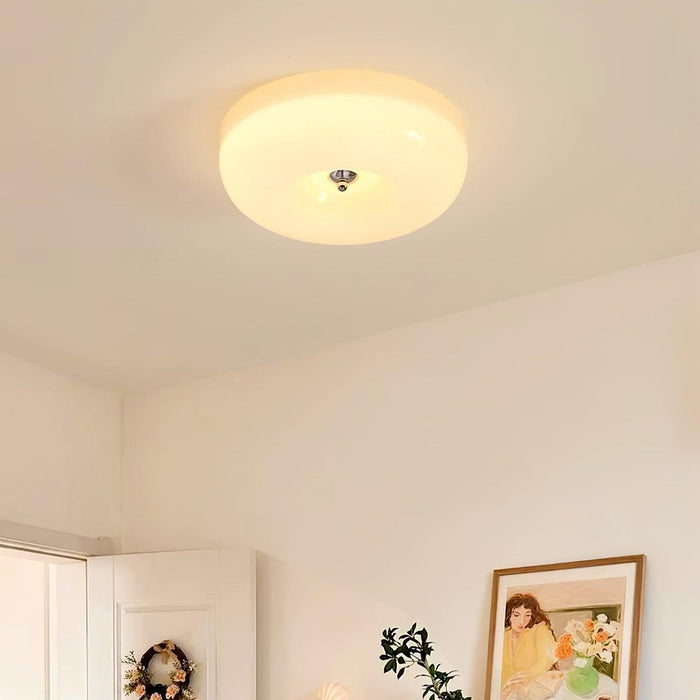 Cream Pudding Ceiling Lamp-DWHOME