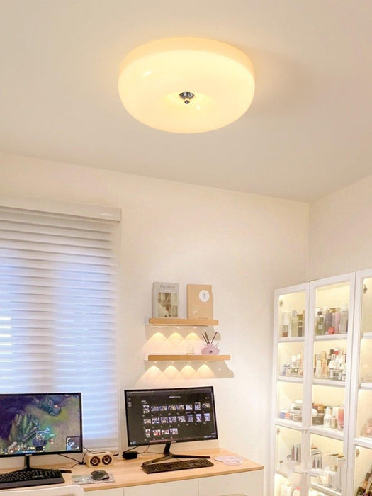 Cream Pudding Ceiling Lamp-DWHOME