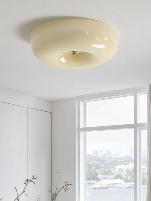 Cream Pudding Ceiling Lamp-DWHOME
