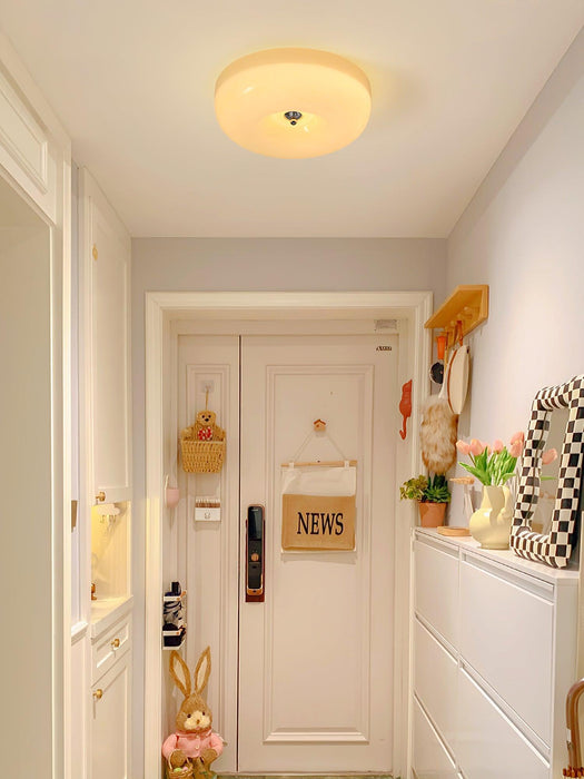 Cream Pudding Ceiling Lamp-DWHOME