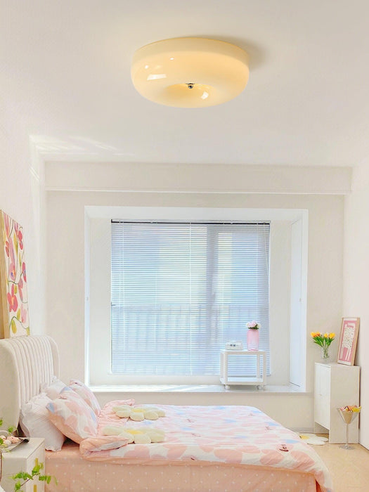 Cream Pudding Ceiling Lamp-DWHOME