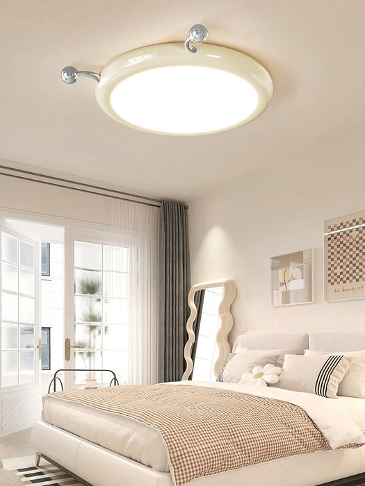 Cream Puffering Ceiling Light-DWHOME