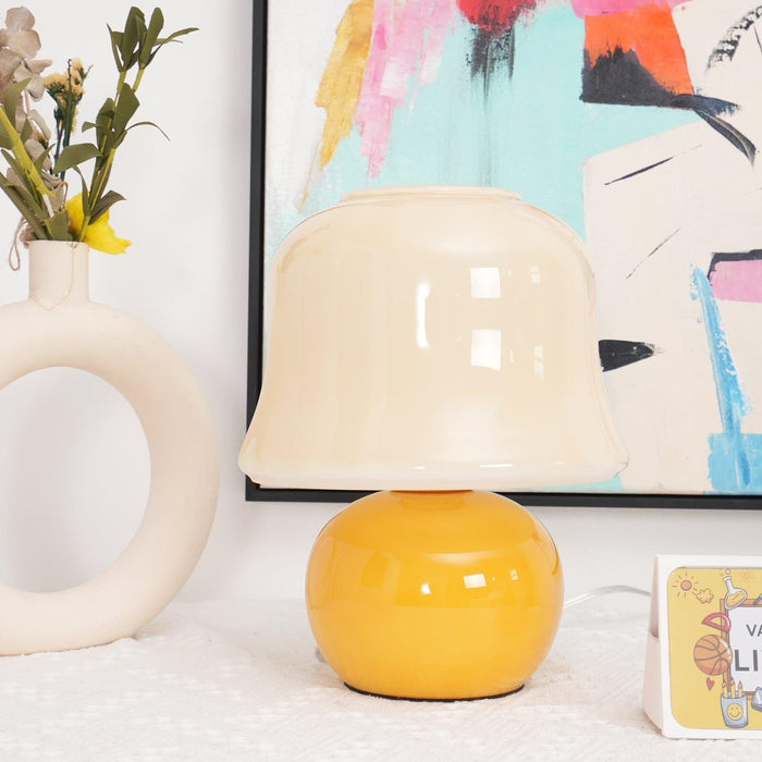 Creamy Mushroom Table Lamp - DWHOME