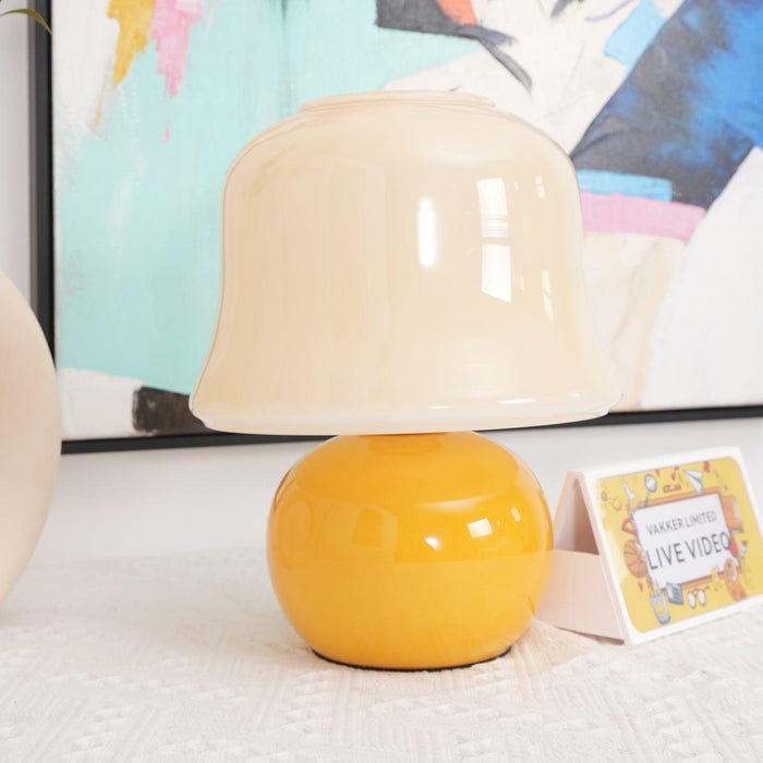 Creamy Mushroom Table Lamp - DWHOME