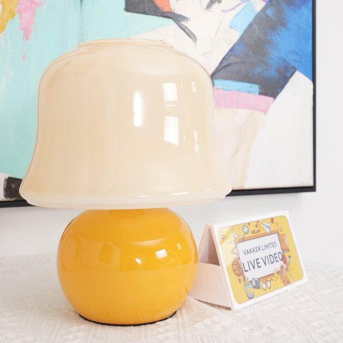 Creamy Mushroom Table Lamp - DWHOME