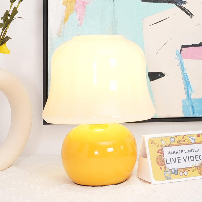Creamy Mushroom Table Lamp - DWHOME
