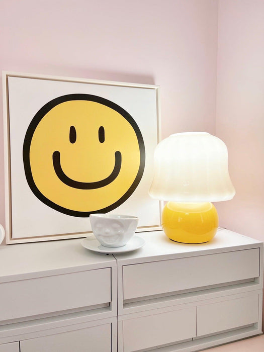 Creamy Mushroom Table Lamp - DWHOME