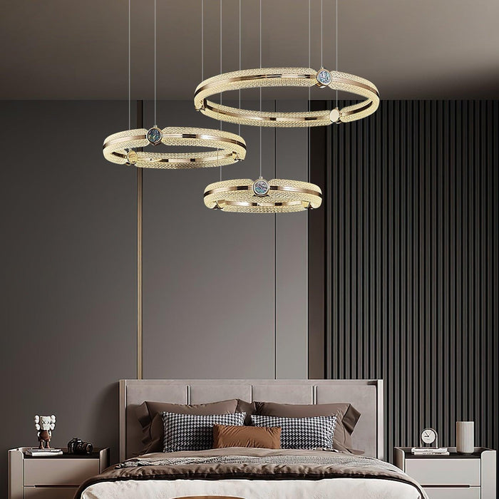 Creative Ring Chandelier-DWHOME