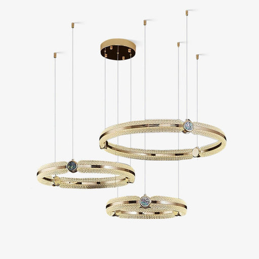 Creative Ring Chandelier-DWHOME