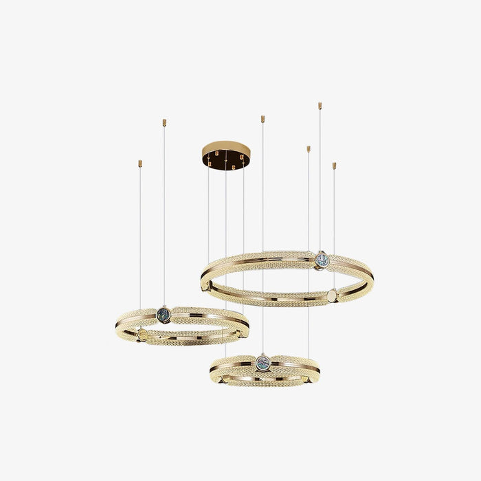 Creative Ring Chandelier-DWHOME