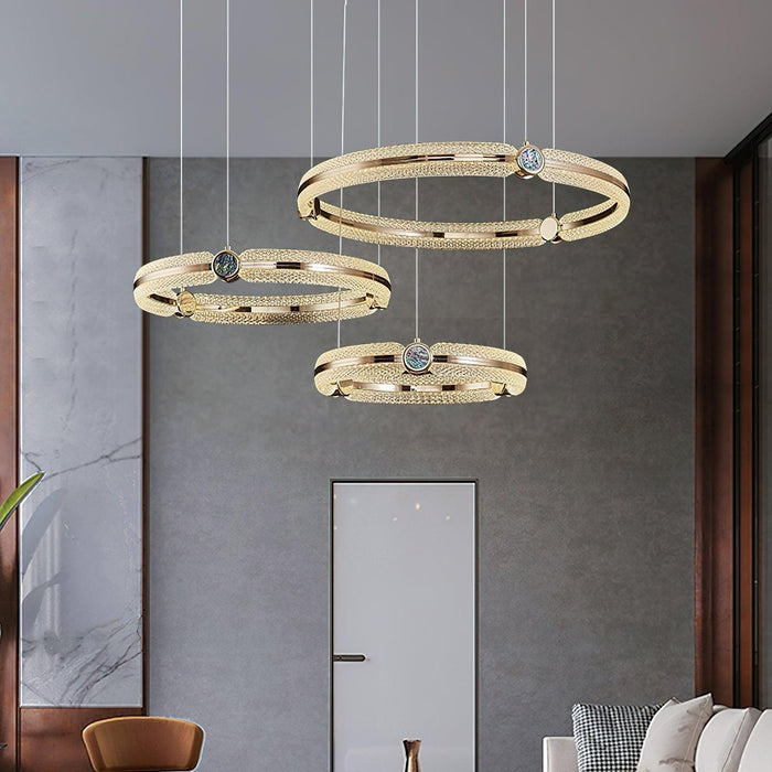Creative Ring Chandelier-DWHOME