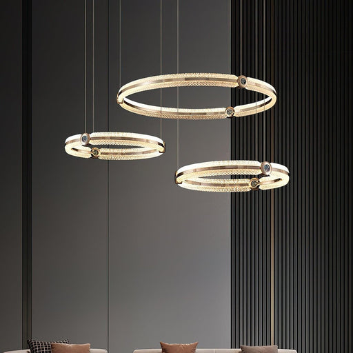 Creative Ring Chandelier-DWHOME