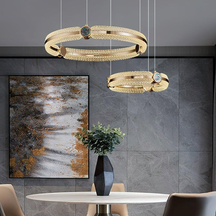 Creative Ring Chandelier-DWHOME