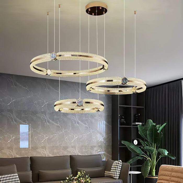 Creative Ring Chandelier-DWHOME