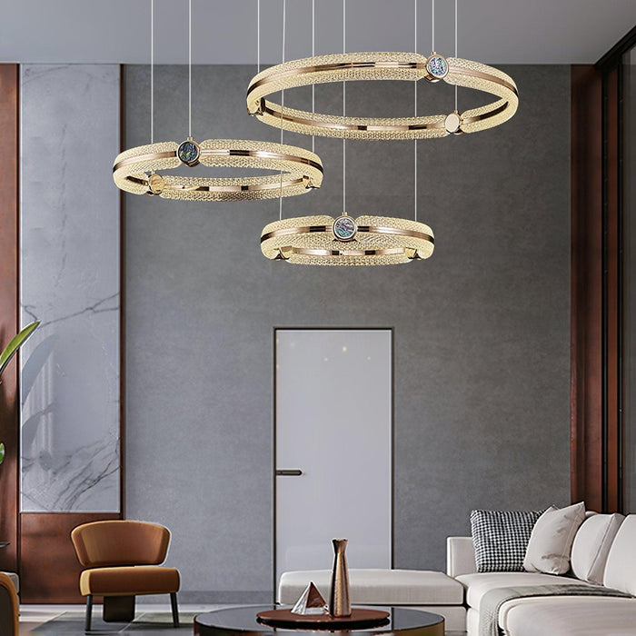 Creative Ring Chandelier-DWHOME